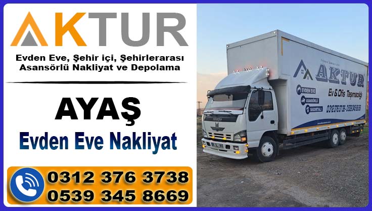 Ayaş evden eve nakliyat