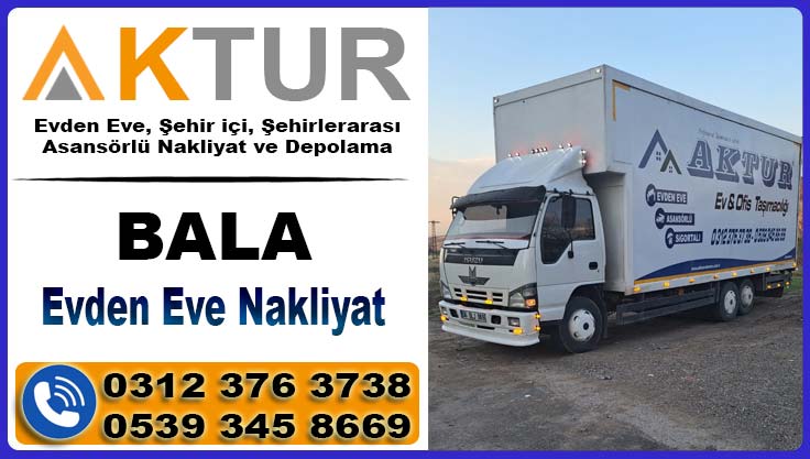 Bala evden eve nakliyat