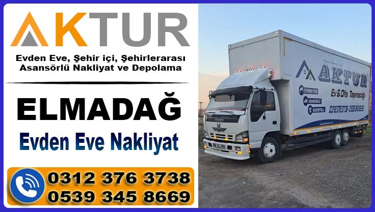 Elmadağ evden eve nakliyat