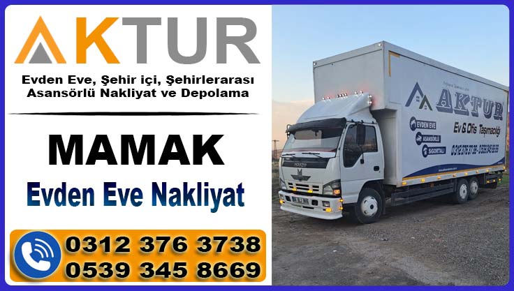 Mamak evden eve nakliyat